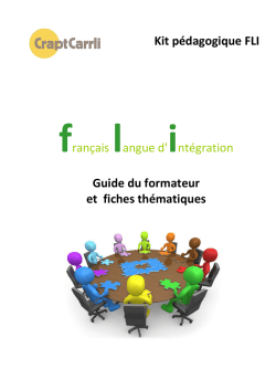T&eacute;l&eacute;charger le guide du formateur et les fiches