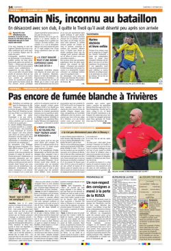 Romain Nis, inconnu au bataillon