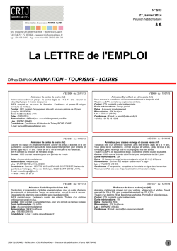 Offres EMPLOI&hellip;