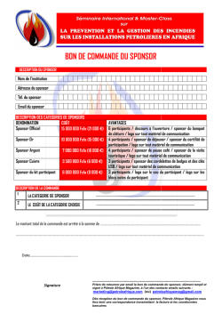 T&eacute;l&eacute;charger la fiche du sponsor