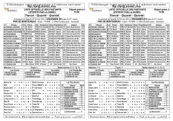 Programme Partants - Quint&eacute;+ Vincennes du 27-02