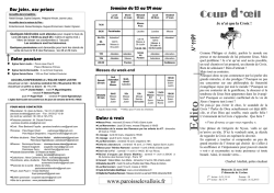 Téléchargez le Coup d`Oeil n°1189 - Paroisse de Levallois