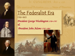 President George Washington 1789&ndash;1797 Vice President &hellip;