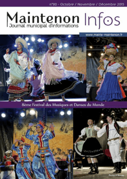 Maintenon Infos n&deg; 80 - Mairie de Maintenon