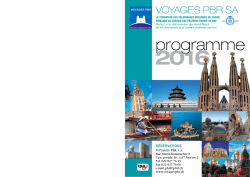 telechargez notre brochure 2016