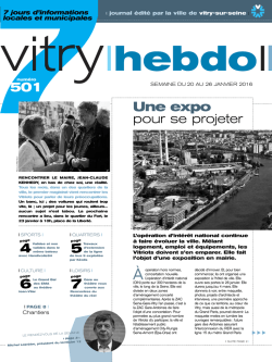 Une expo pour se projeter 501 - Mairie de Vitry-sur