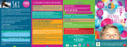 tarifs - Centre Social ALC Quartiers Ouest