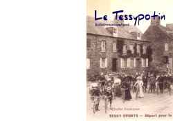 Bulletin municipal 2016 - Tessysurvire.fr : le site de la Mairie de