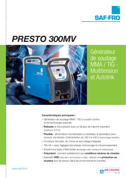 Presto 300MV - Saf-Fro