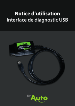 Notice d`utilisation