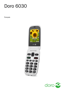 Manual Doro 6030
