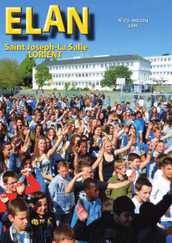 ELAN 173 - mai 2014 (7.5mo) - St Joseph