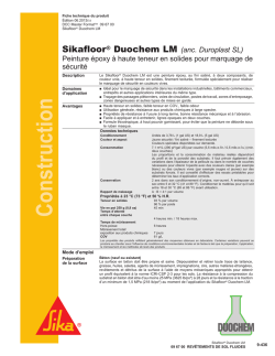 Sikafloor&reg; Duochem LM