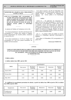JOURNAL OFFICIEL DE LA REPUBLIQUE ALGERIENNE NA 50 22