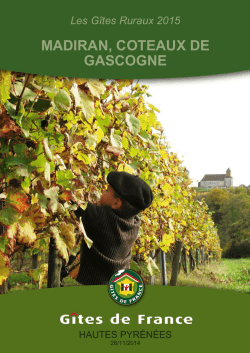 T&eacute;l&eacute;charger le mini catalogue - G&icirc;tes de France Hautes Pyr&eacute;n&eacute;es