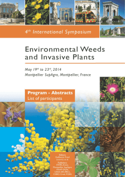 Click here to see them, 4.7 Mb - European Weed Research Society