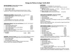 Etangs de P&ecirc;che &agrave; la ligne - Office de tourisme de Villars les dombes