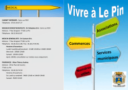 Livret des Associations 2014