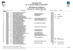 Senior Hommes - Ski Alpinisme