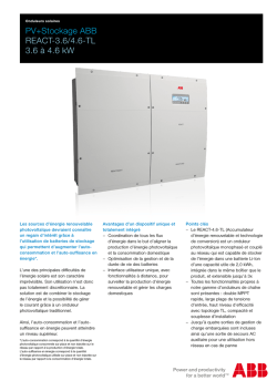 PV+Stockage ABB REACT-3.6/4.6
