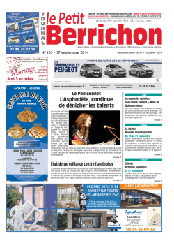 Téléchargez Le Petit Berrichon n° 103 au format PDF