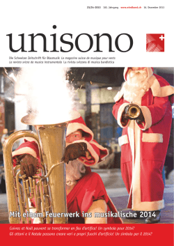 Mit einem Feuerwerk ins musikalische 2014