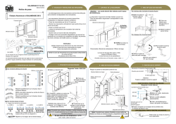 Notice de pose galandage PERALU