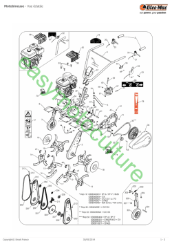 MH 4 PRO version 2011 Motobineuse