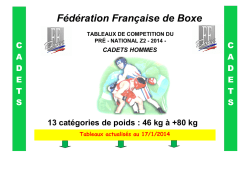 Tab PN2 CH 2014 - Fédération française de boxe