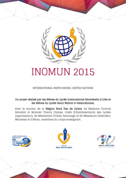 INTERNATIONAL NORTH MODEL UNITED NATIONS Un