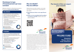 RECORD FUND - Record Bank