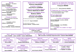 Organigramme - (fichier pdf)