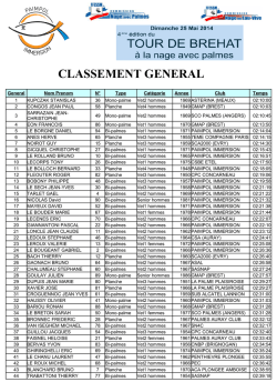 Classement g&eacute;n&eacute;ral Br&eacute;hat 2014