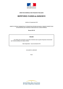 BOFIP-RHO-15-0529 du 04/02/2015