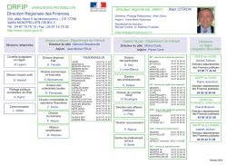 Direction R&eacute;gionale des Finances - Les services de l`&Eacute;tat dans l
