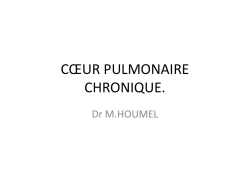 C&OElig;UR PULMONAIRE CHRONIQUE.