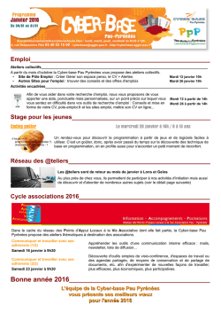 Janvier 2016