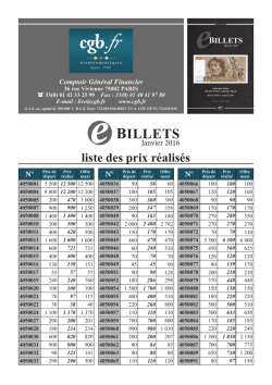 voir les résultats