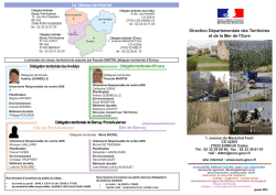 organigramme général de la DDTM de l`Eure