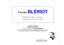 Bleriot - Racines & Histoire