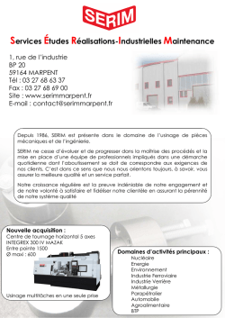 Plaquette - serimmarpent.fr