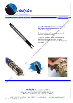 AnHydre.Sarl au capital de 9000 &euro; 11 Rue de l`&eacute;galit&eacute; 08320