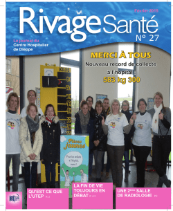 n° 27 merci à tous - Centre Hospitalier de Dieppe