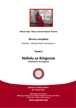 Nsilulu za Kingunza