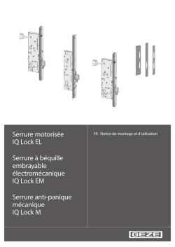 Serrures IQ 01 - archi material
