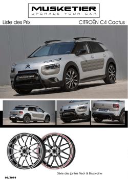 Citro&euml;n C4 Cactus - MUSKETIER Exclusiv Tuning
