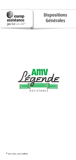 AMV L&eacute;gende Assistance