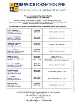 d&eacute;l&eacute;gu&eacute; &agrave; la tutelle