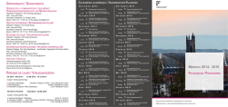 MEMENTO 2014 - 2015 - Universit&eacute; de Fribourg