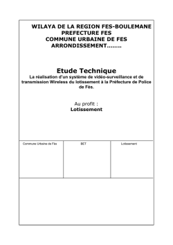 T&eacute;l&eacute;charger le cahier des charges